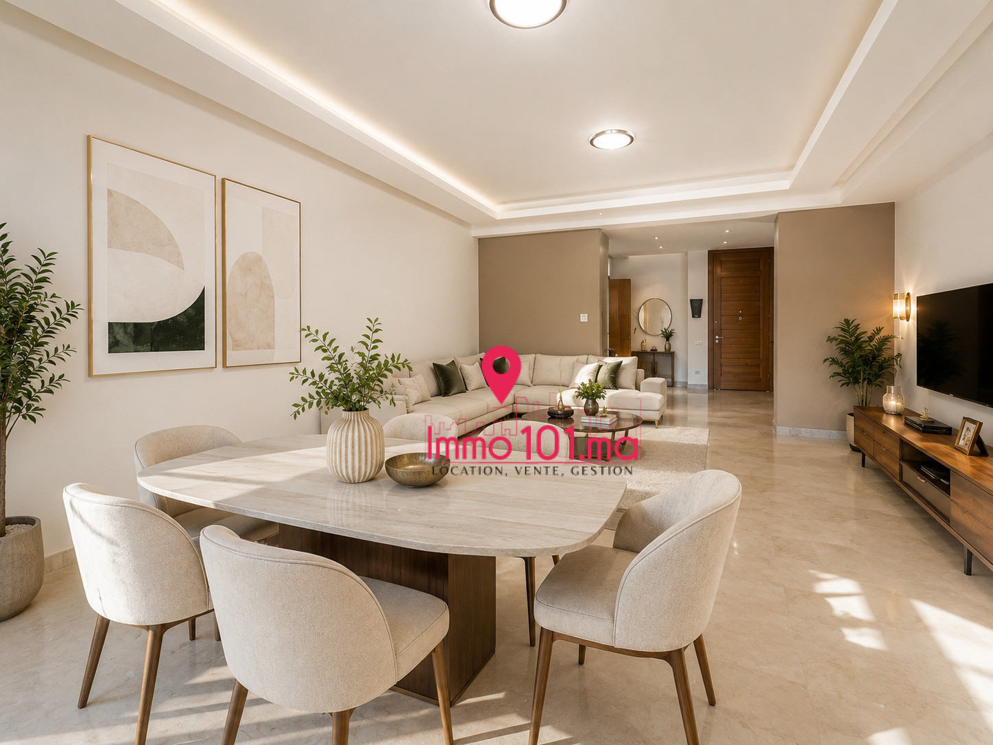 Appartement à vendre à l’Orangeraie-Souissi ZLV2485